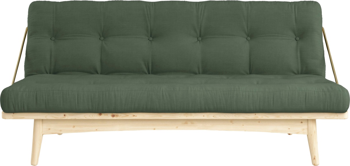 Karup Design Schlafsofa »Folk«, (Set, 2 St.), aus massiven Kiefernholz, inkl. Futonmatratze