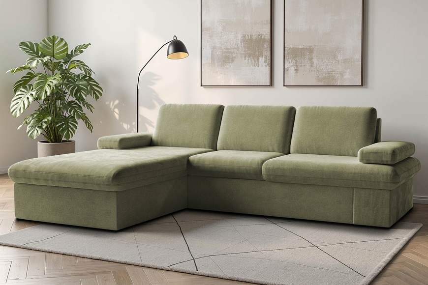 sit&more Ecksofa »Moreno«, mit Armteilverstellung,wahlweise mit Bettfunktion