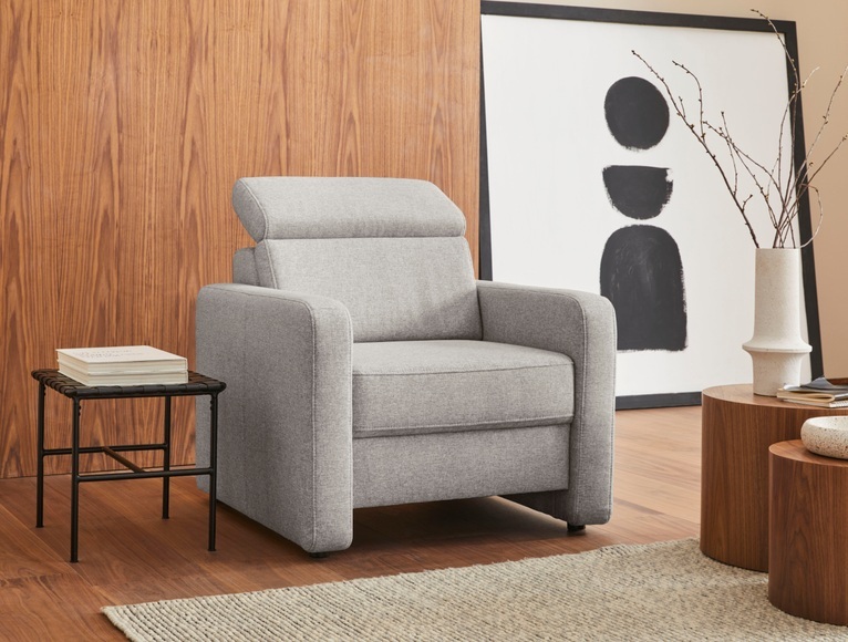 sit&more Sessel »Bologna«, mit Federkern, inklusive Kopfteilverstellung