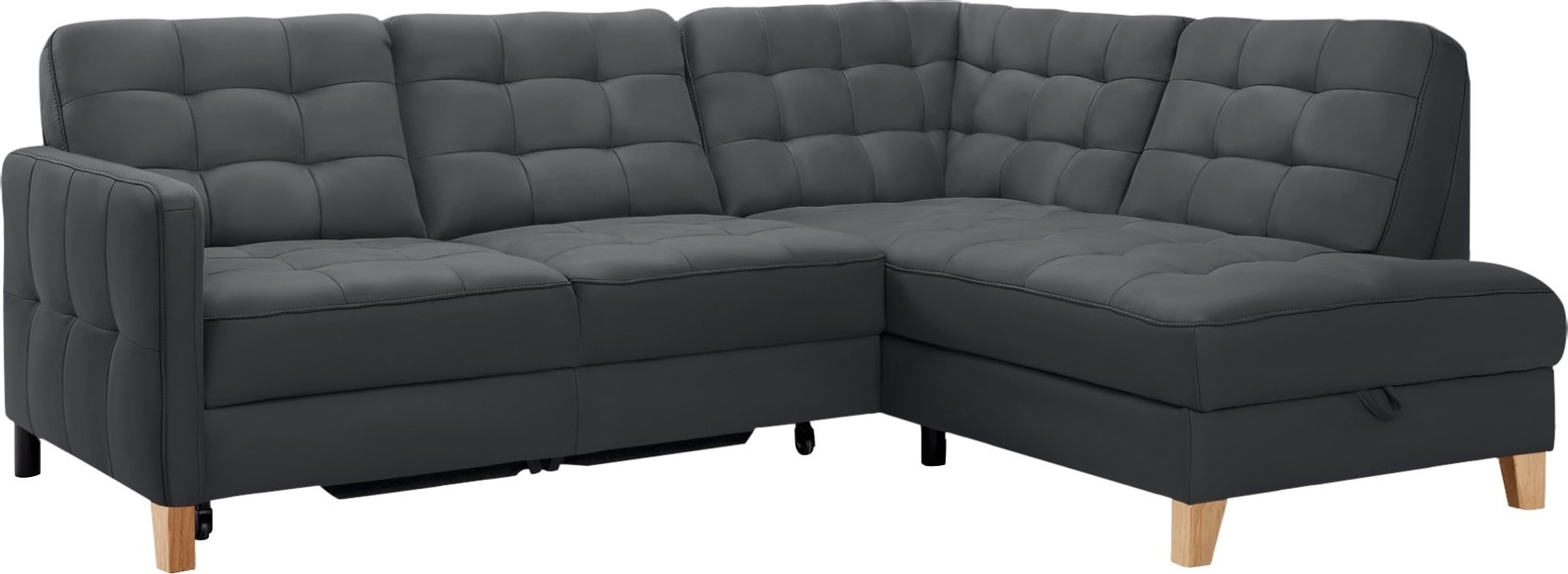 exxpo - sofa fashion Ecksofa »Elio«, wahlweise mit Bettfunktion und Bettkasten, in vielen Bezugsqualitäten