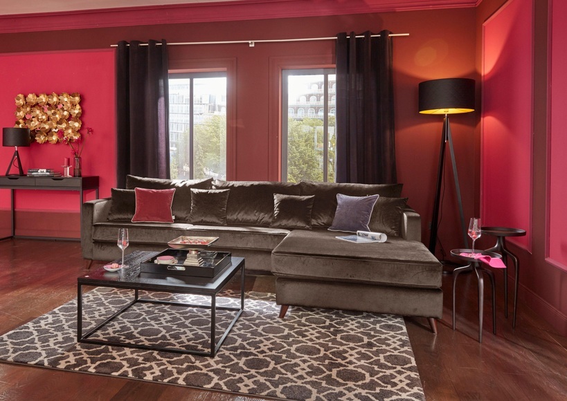Guido Maria Kretschmer Home&Living Ecksofa »Renesse«, lose Kissen, Keder an Sitzkissen