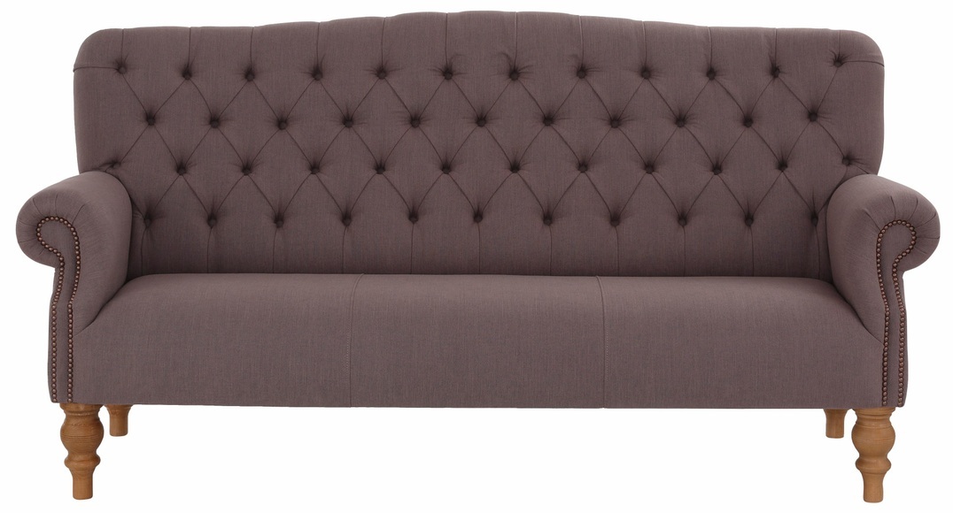 Home affaire 3-Sitzer »Lord«, mit echter Chesterfield-Knopfheftung und Ziernägeln