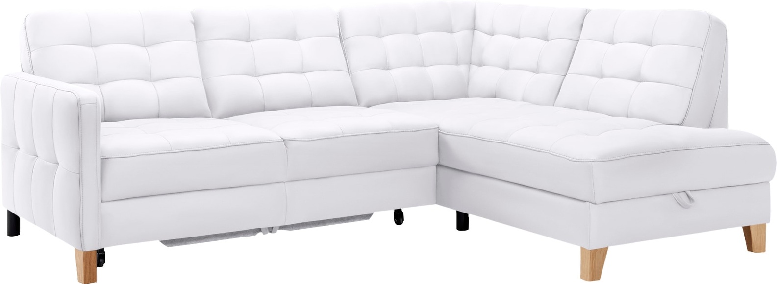 exxpo - sofa fashion Ecksofa »Elio«, wahlweise mit Bettfunktion und Bettkasten, in vielen Bezugsqualitäten