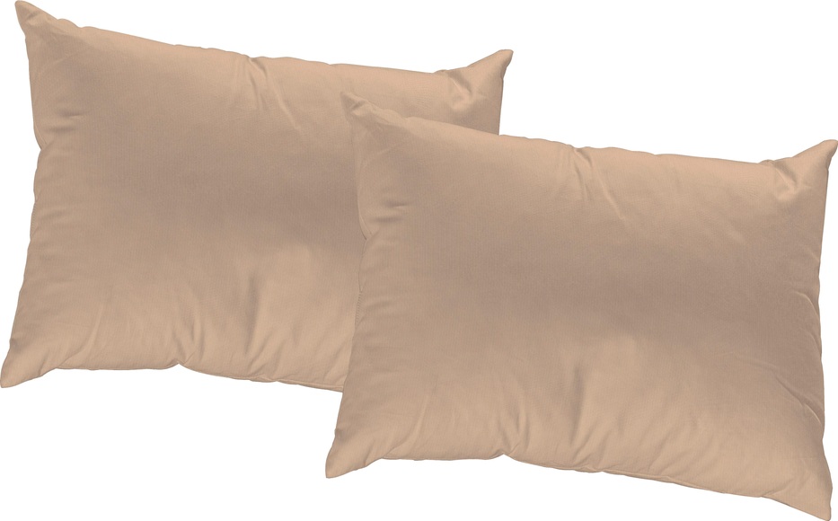 Adam Elements - ADAM - Kissenbezug Uni Collection 60 cm x 40 cm, Hellbraun