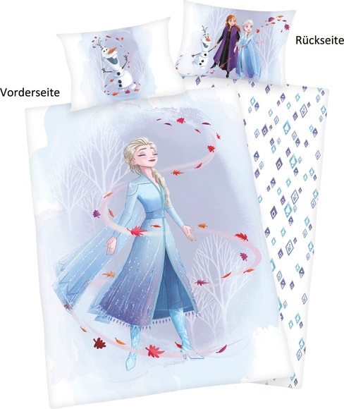 Herding Heimtextil Disney's Eiskönigin 2 Renforcé-Bettwäsche 