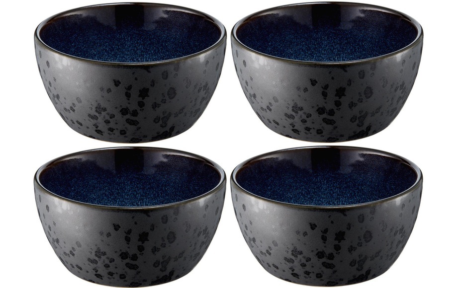 Bitz-Bitz Schüssel Ø12cm, Schwarz/Dunkelblau