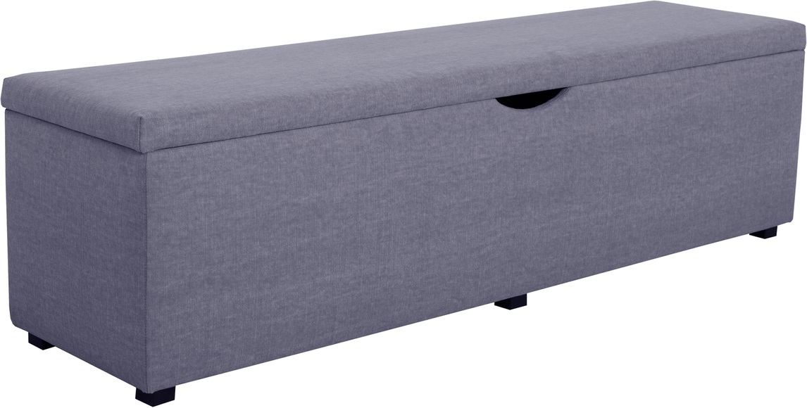 Places of Style Hockerbank »Standard«, mit Stauraum, Breite 120 cm oder 160 cm, auch als Garderobenbank oder Bettbank geeignet