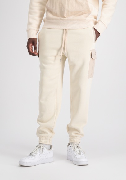 Cargohose, Regular Fit Herren Weiss L