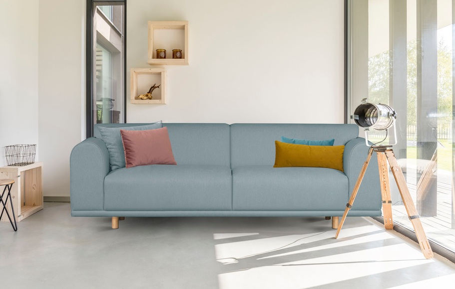 andas 3-Sitzer »Maroon«, in skandinavischem Design, mit losen Kissen