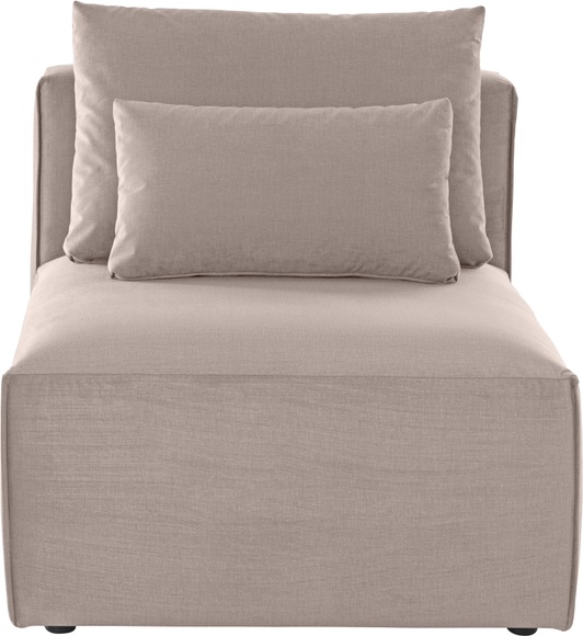Guido Maria Kretschmer Home&Living Sessel »Marble«, Modul-Sessel zur indiviuellen Zusammenstellung eines perfekten Sofas, in 3 Bezugsvarianten und vielen Farben