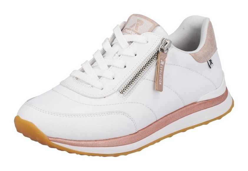 Rieker EVOLUTION Sneaker, mit kontrastfarbenen Details, Weite G