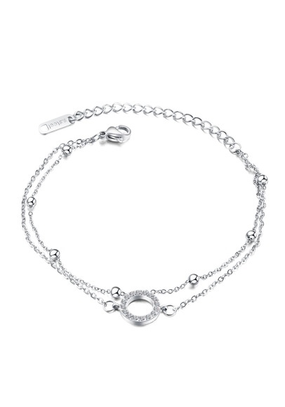 Firetti Armband »Circle«, mit Zirkonia (synth.)