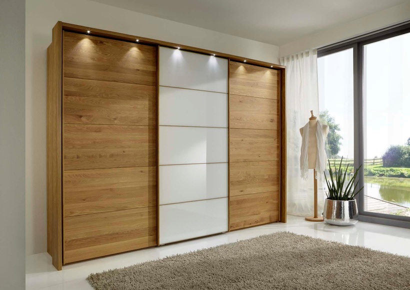 WIEMANN Schwebetürenschrank »Kufstein« mit Glas