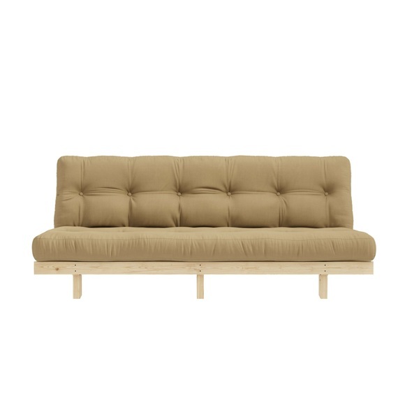 Karup Design Schlafsofa »Lean 200 Schlafsofa, Gästebett, Sofa mit Futonmatratze«, (2 St.), Inkl. Futonmatratze, Liegefläche 130x200 cm, FSC® zertifizierte Kiefer