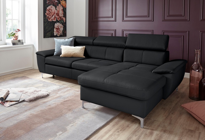 exxpo - sofa fashion Ecksofa, wahlweise mit Bettfunktion