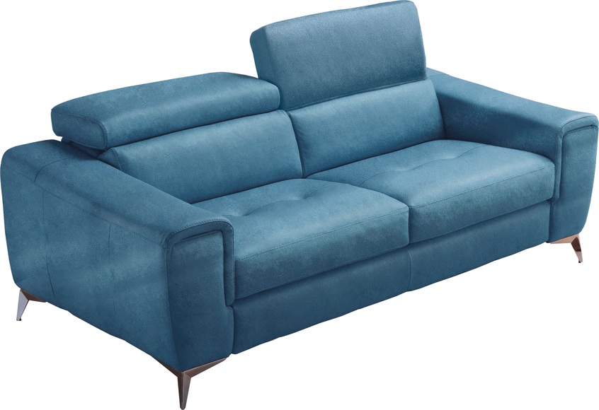 Egoitaliano Schlafsofa »Francine«, mit Bettfunktion, Kopfteil manuell verstellbar, mit Metallfüssen