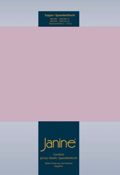 Janine Spannbettlaken »TOPPER 5001/«, (1 St.), mit Rundumgummizug