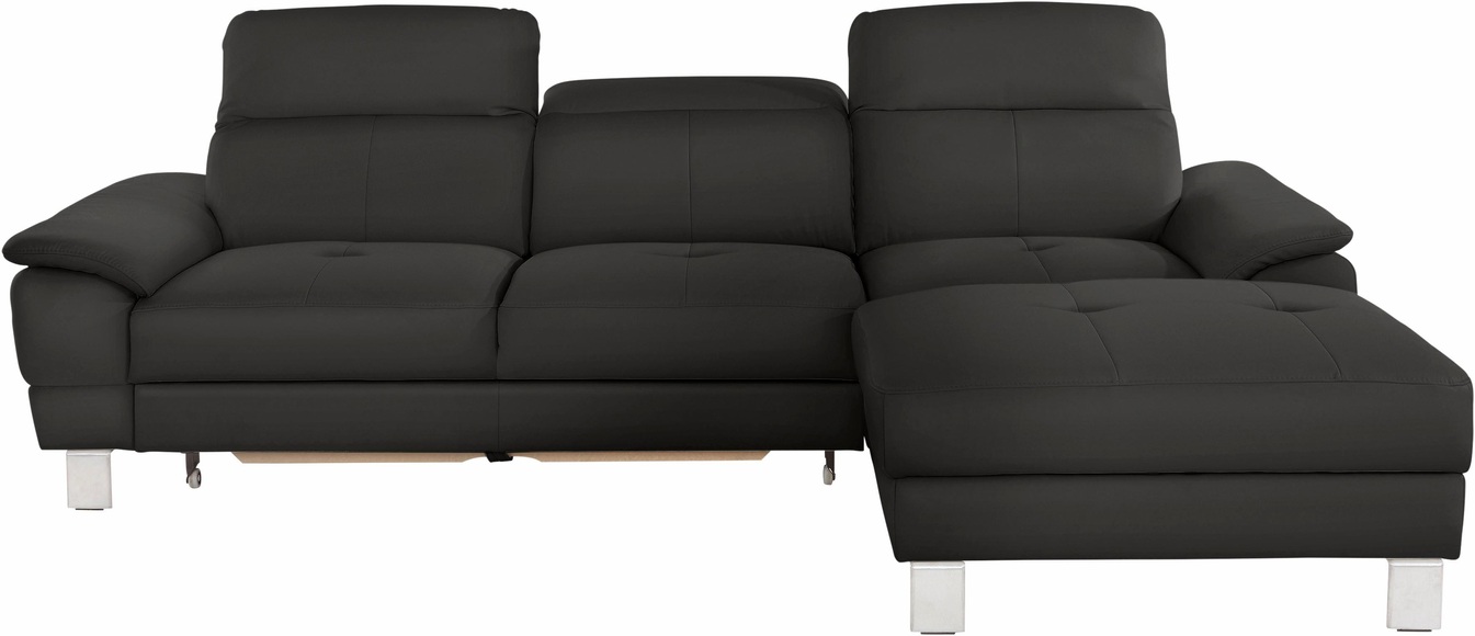 exxpo - sofa fashion Ecksofa, inkl. Kopf- bzw. Rückenverstellung, wahlweise mit Bettfunktion und Bettkasten