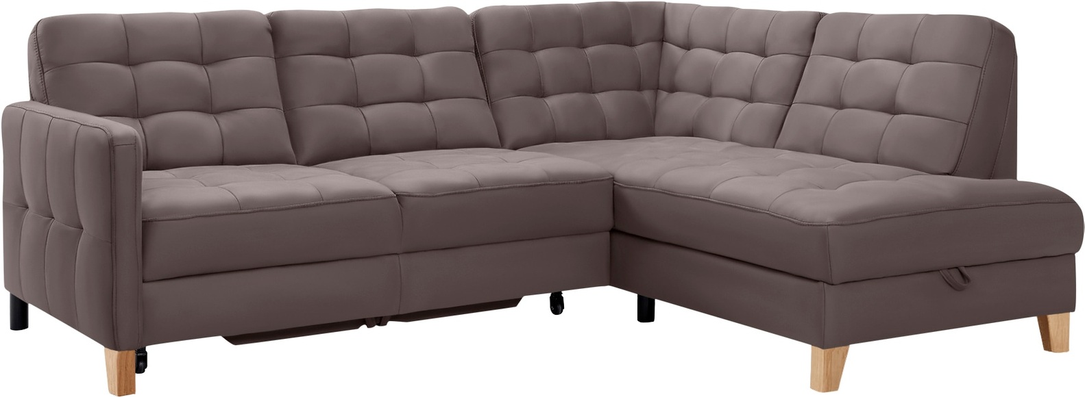 exxpo - sofa fashion Ecksofa »Elio«, wahlweise mit Bettfunktion und Bettkasten, in vielen Bezugsqualitäten