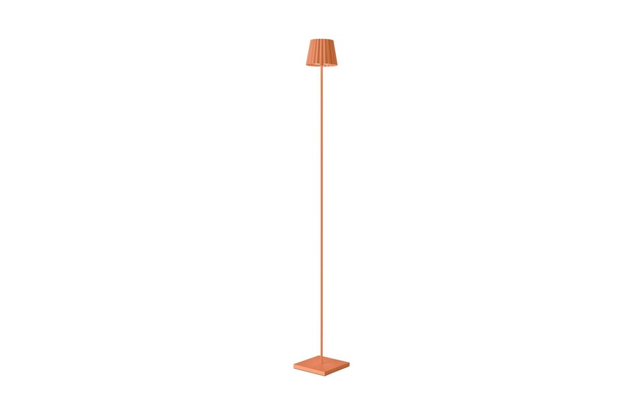 LED-Stehleuchte Troll für außen, orange