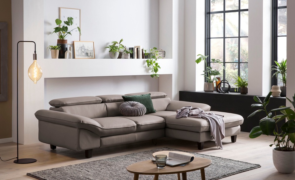 Home affaire Ecksofa »Pilot«, wahlweise mit Bettfunktion und Bettkasten