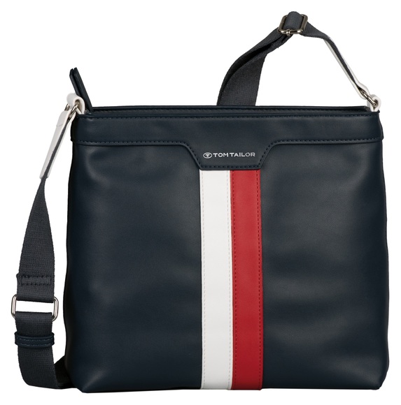 TOM TAILOR Umhängetasche »VIOLET Cross bag M«, mit modischem Streifen-Detail
