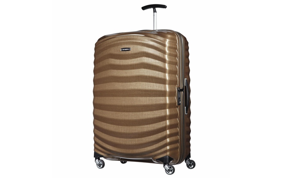 Samsonite - Koffer Lite-Shock Spinner 75 cm / 98.5 L - Braun