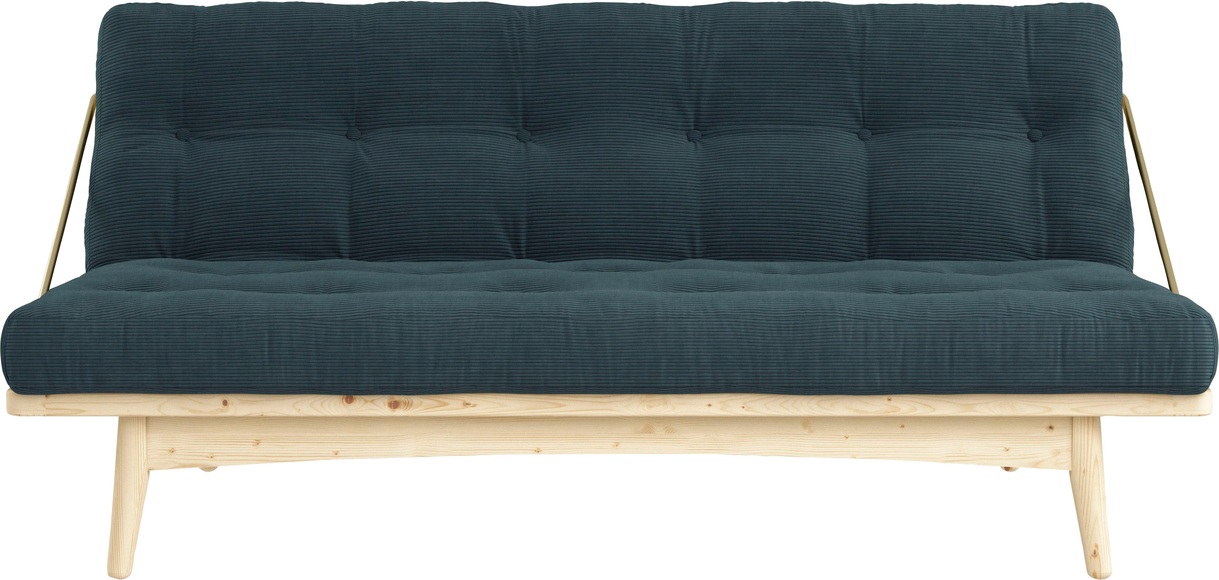 Karup Design Schlafsofa FOLK Cord Gestell und Stofffarbe auswählbar