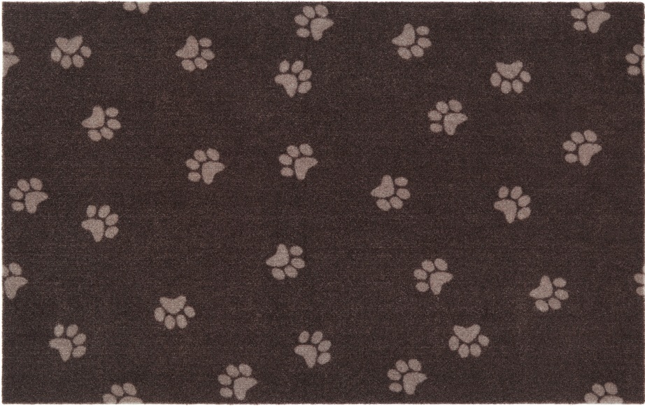 Hanse Home - Hundedecke Paw Prints - 50 x 80 cm - Braun