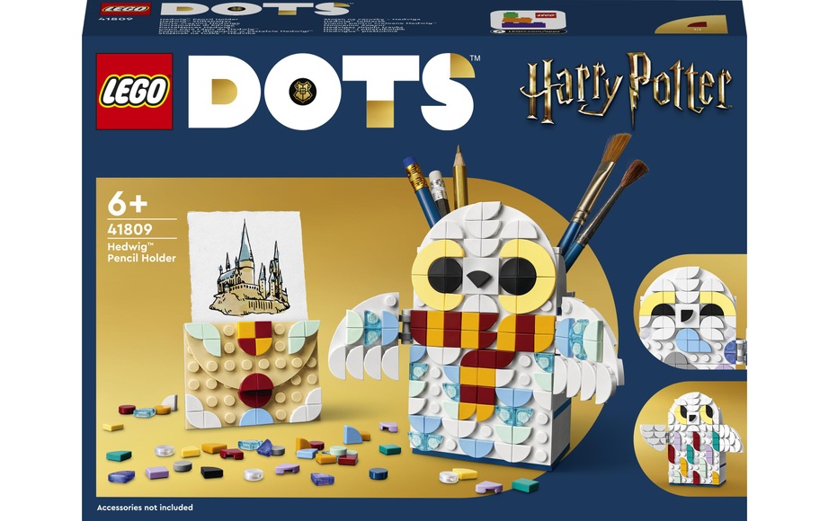 41809 DOTS Hedwig Stiftehalter, Konstruktionsspielzeug