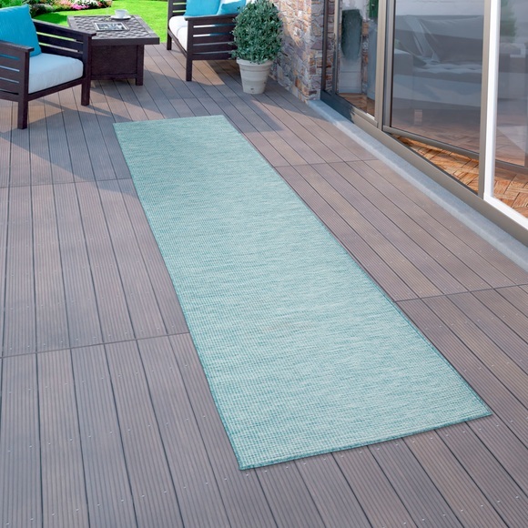 Paco Home Läufer »Sonset«, rechteckig, 5 mm Höhe, Teppich-Läufer, Flachgewebe, In- und Outddor geeignet, ideal in Diele & Flur