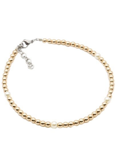 Firetti Fusskette »Schmuck Geschenk, Kugeln«, am Strand, zu Kleid, Sneakers! Anlass Geburtstag Weihnachten