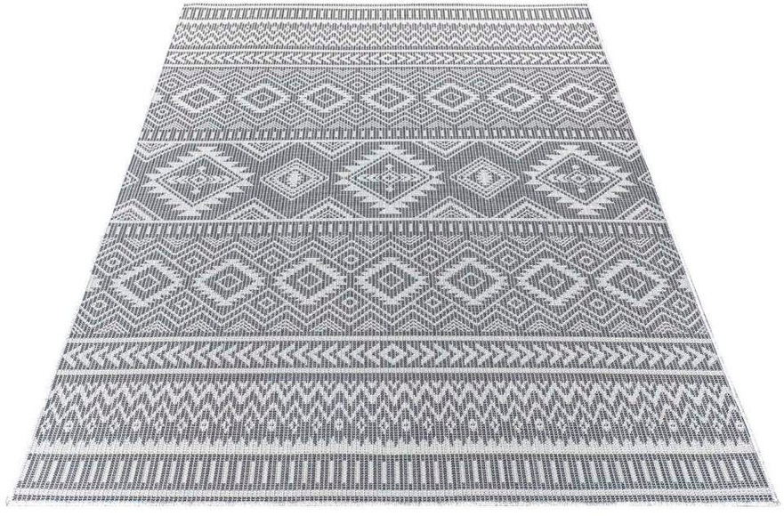 Carpet City Läufer »Palm«, rechteckig, 5 mm Höhe, Wetterfest & UV-beständig, für Balkon, Terrasse, Flur, Küche, flach gewebt