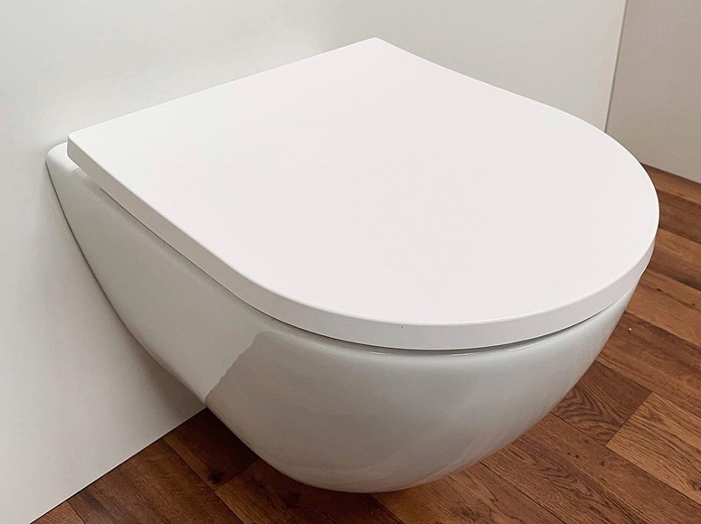 ADOB Tiefspül-WC, mit passendem WC-Sitz und Absenkautomatik