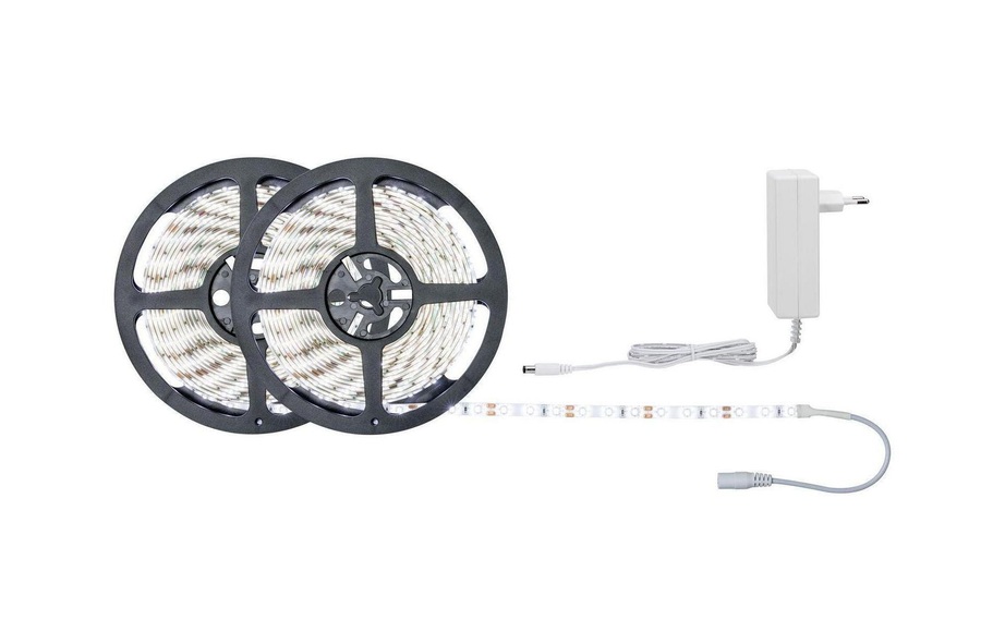 Paulmann SimpLED 78977 LED-Streifen-Komplettset EEK: LED (A++ - E) mit Stecker 12 V 1000 cm Tageslicht-Weiß