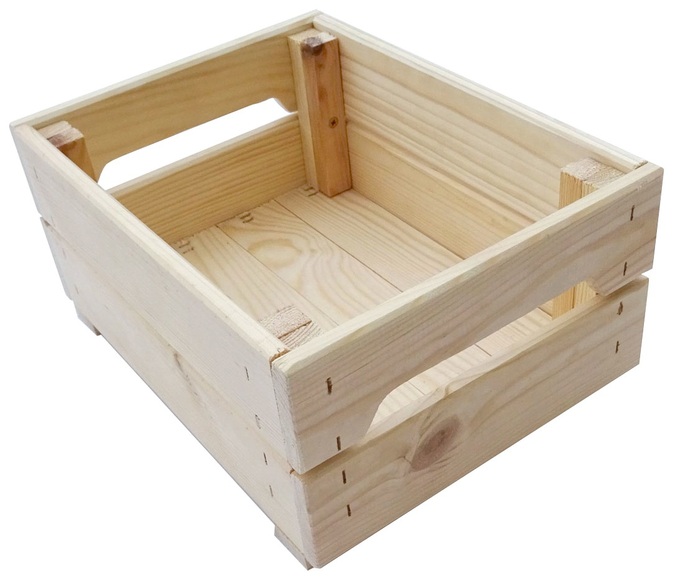 ADOB Set: Aufbewahrungsbox »Holzkisten«, 2er Set