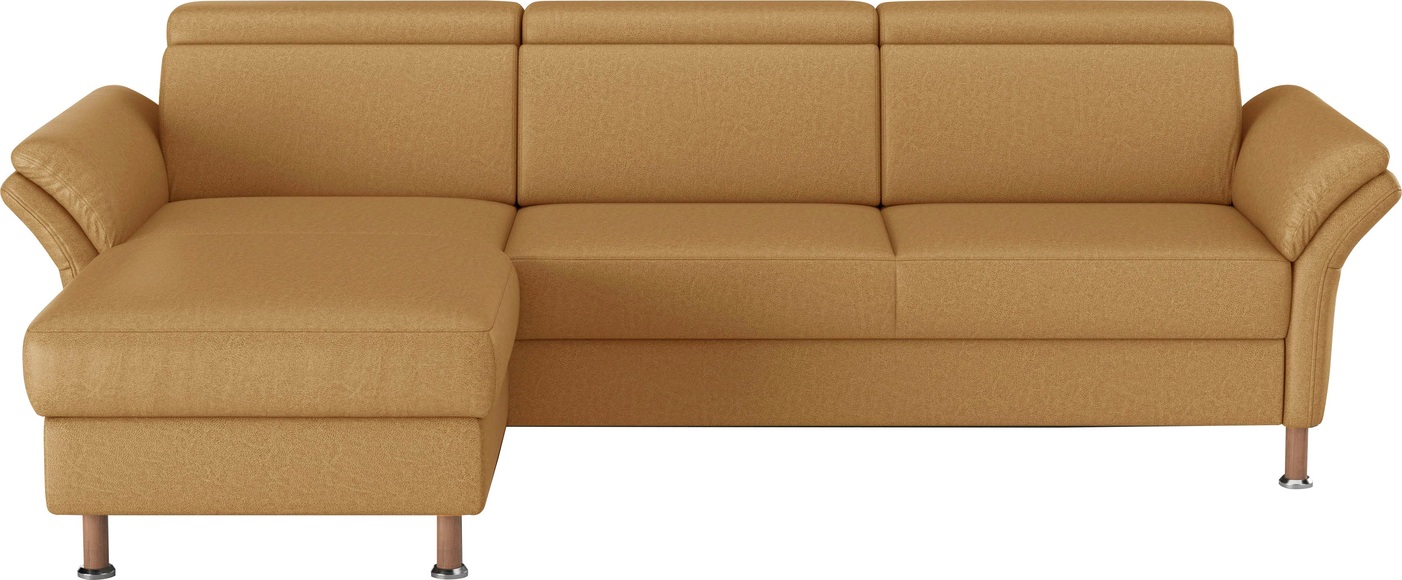 Home affaire Ecksofa »Calypso L-Form« mit motorischen Funktionen im Sofa und Recamiere