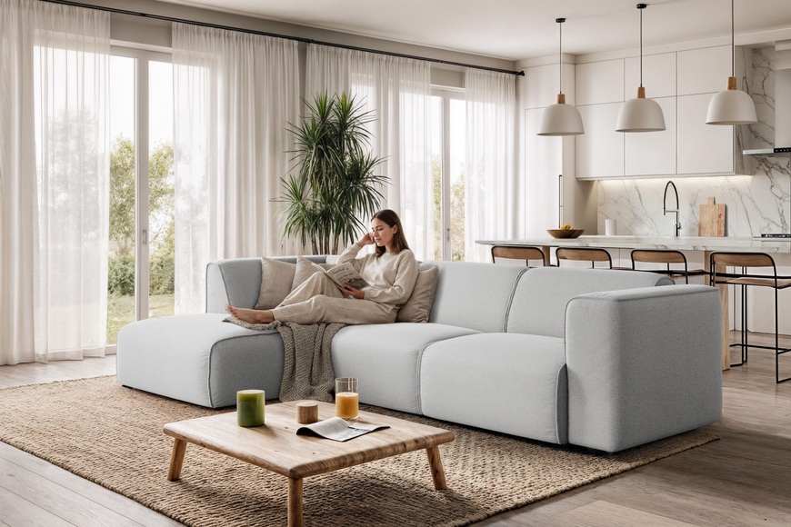 COUCH? Ecksofa »Fettes Polster«, Modulsofa Set, aber auch Module für individuelle Zusammenstellung s. 