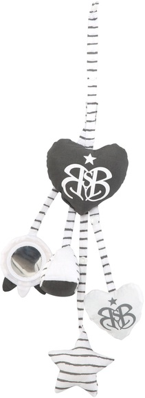 roba® Greifspielzeug »Anhängerset Rock Star Baby 3«, passend zum Spieltrapez Montessori