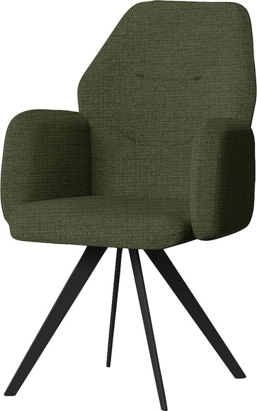 Premium collection by Home affaire Armlehnstuhl »Madison«, 1 St., Strukturstoff-Struktur 2, Mit verschiedenen Gestellen erhältlich