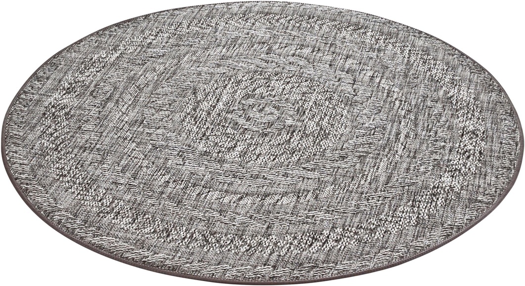 Teppich, »Almendro«, bougari, rund, Höhe 6 mm, maschinell gewebt