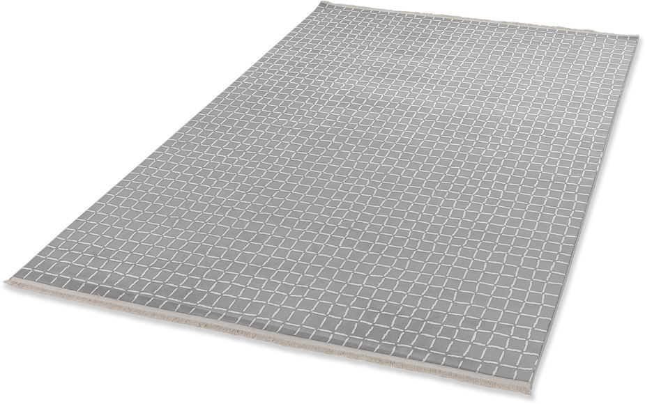 Schöner Wohnen - Tuft-/Webteppich Magic - silber - Viskose/Polyacryl/ - 200/290 cm