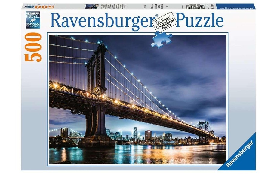 Ravensburger Puzzle 16589 - New York - die Stadt, die niemals schläft -Puzzle für Erwachsene und Kinder ab 12 Jahren
