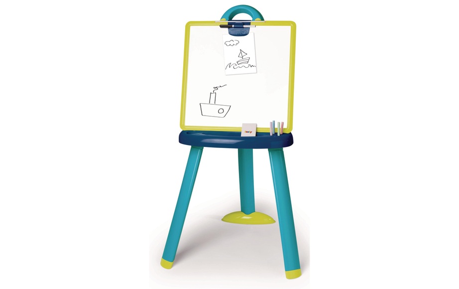Smoby Maltafel Blau, Montage: Stand, Material