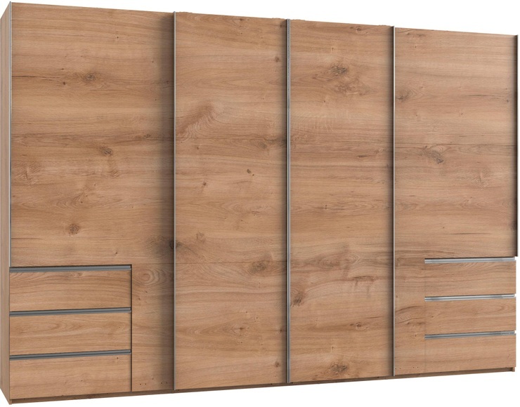 Fresh To Go Schwebetürenschrank »Level«, mit Synchronöffnung