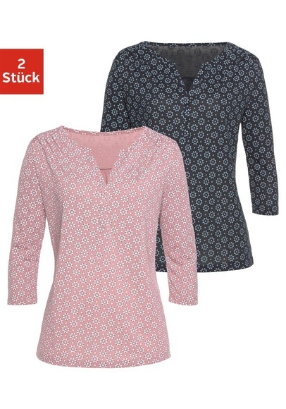 LASCANA 3/4-Arm-Shirt