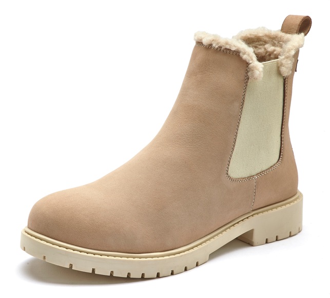 Elbsand Stiefelette, Boots aus Leder mit Profilsohle