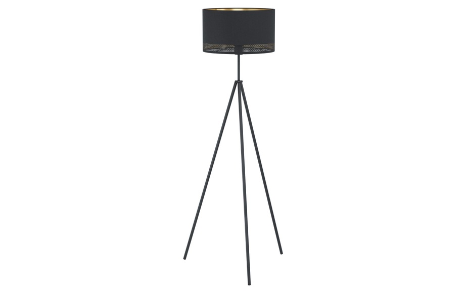 Eglo - Stehlampe Esteperra - Schwarz
