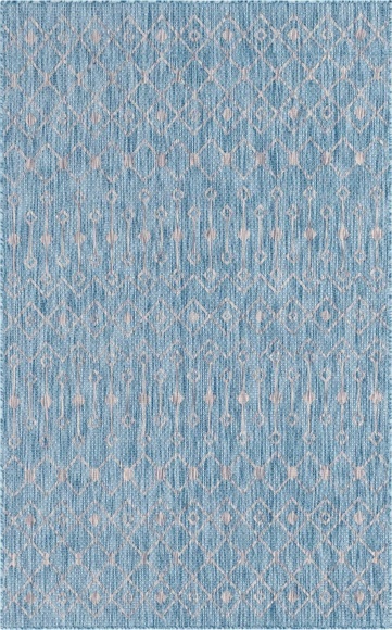 Myflair Möbel & Accessoires Teppich »Outdoor Crosses«, rechteckig, 4 mm Höhe, In- und Outdoor geeignet, ideal im Wohnzimmer & Schlafzimmer