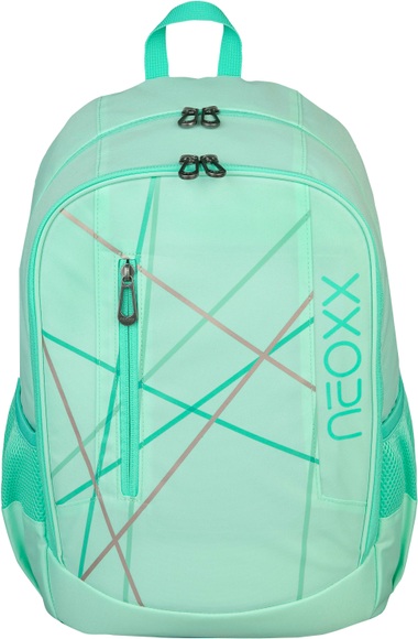 neoxx Schulrucksack »Flow, Mint To Be«, teilweise aus recyceltem Material